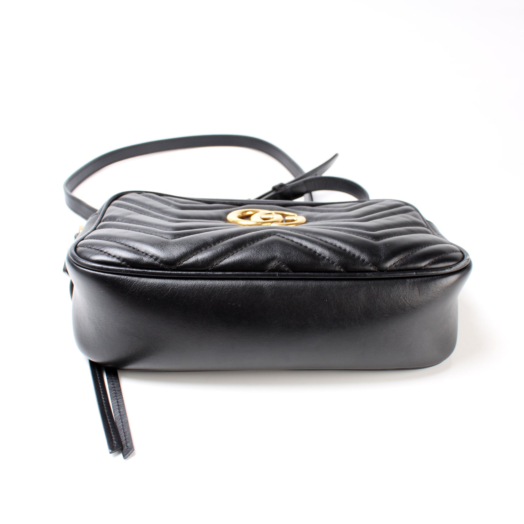 447632 GG Marmont Small Leather Camera lbcase