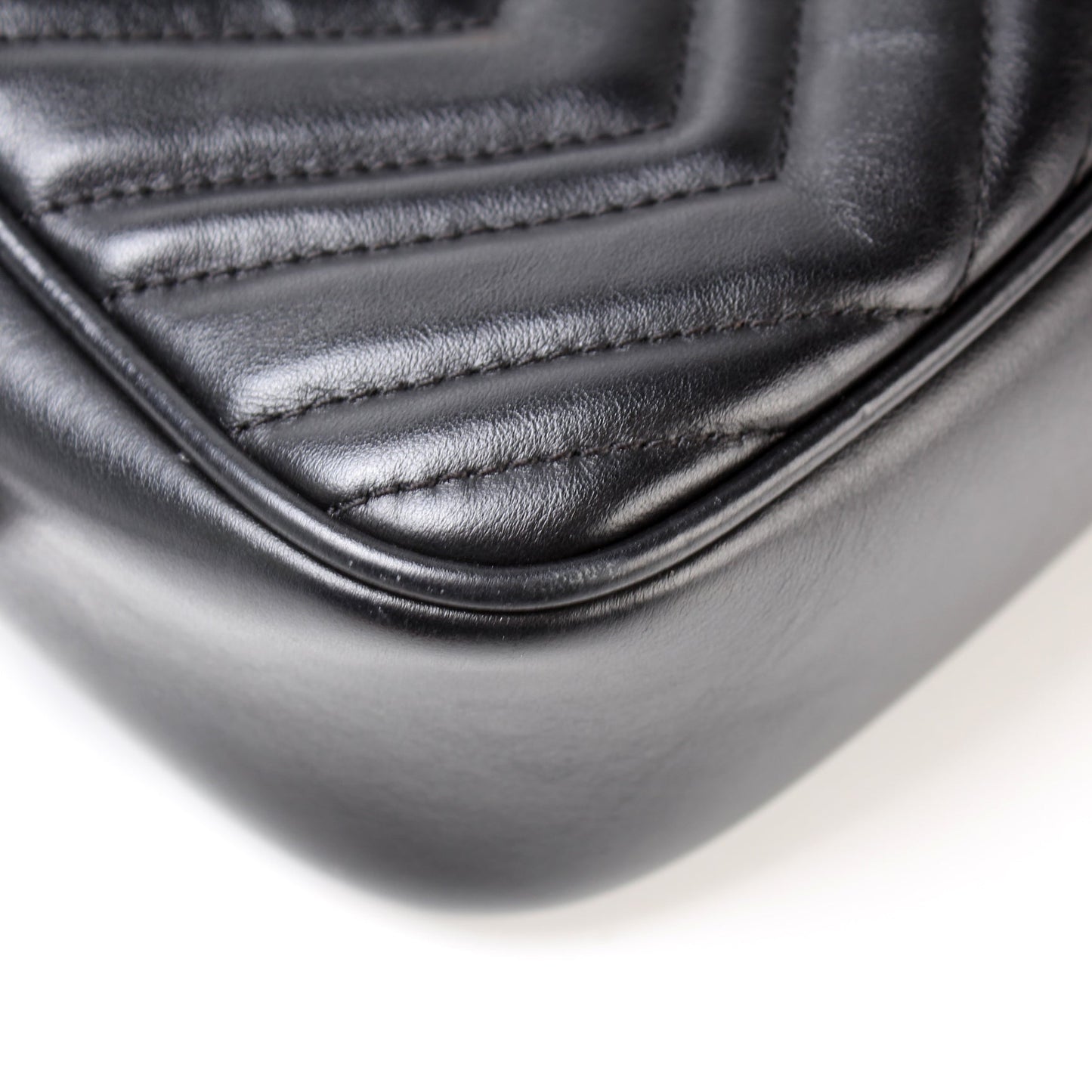 447632 GG Marmont Small Leather Camera lbcase