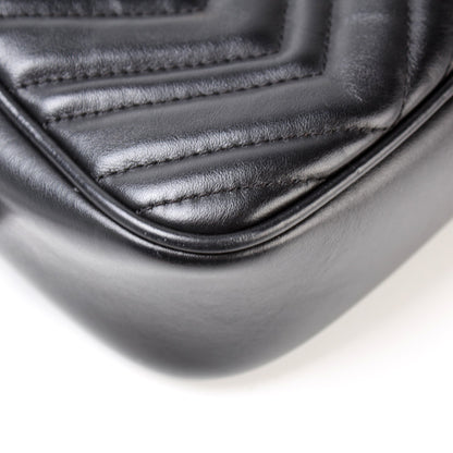 447632 GG Marmont Small Leather Camera lbcase