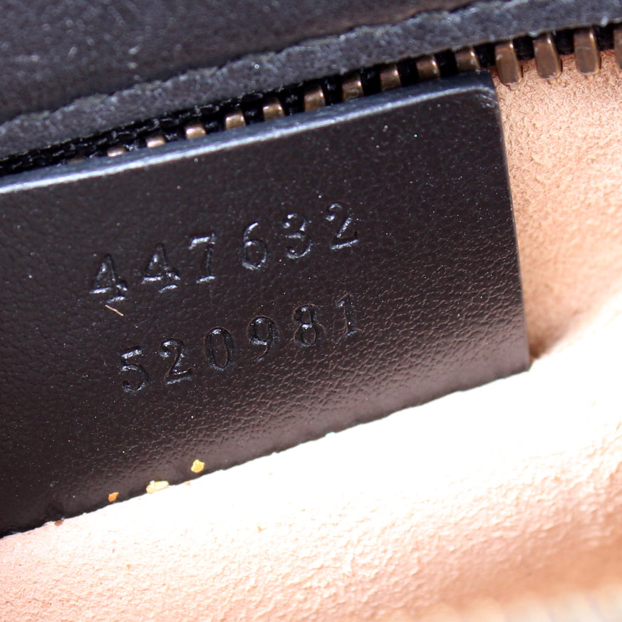 447632 GG Marmont Small Leather Camera lbcase