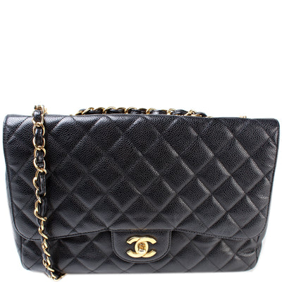 Classic Flap Jumbo Caviar 13M