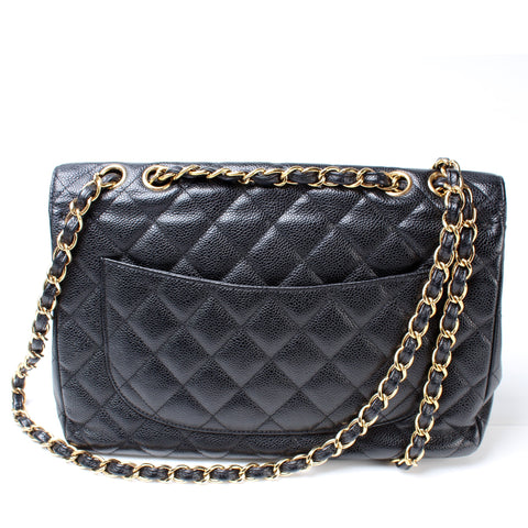 Classic Flap Jumbo Caviar 13M