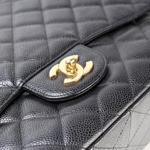 Classic Flap Jumbo Caviar 13M