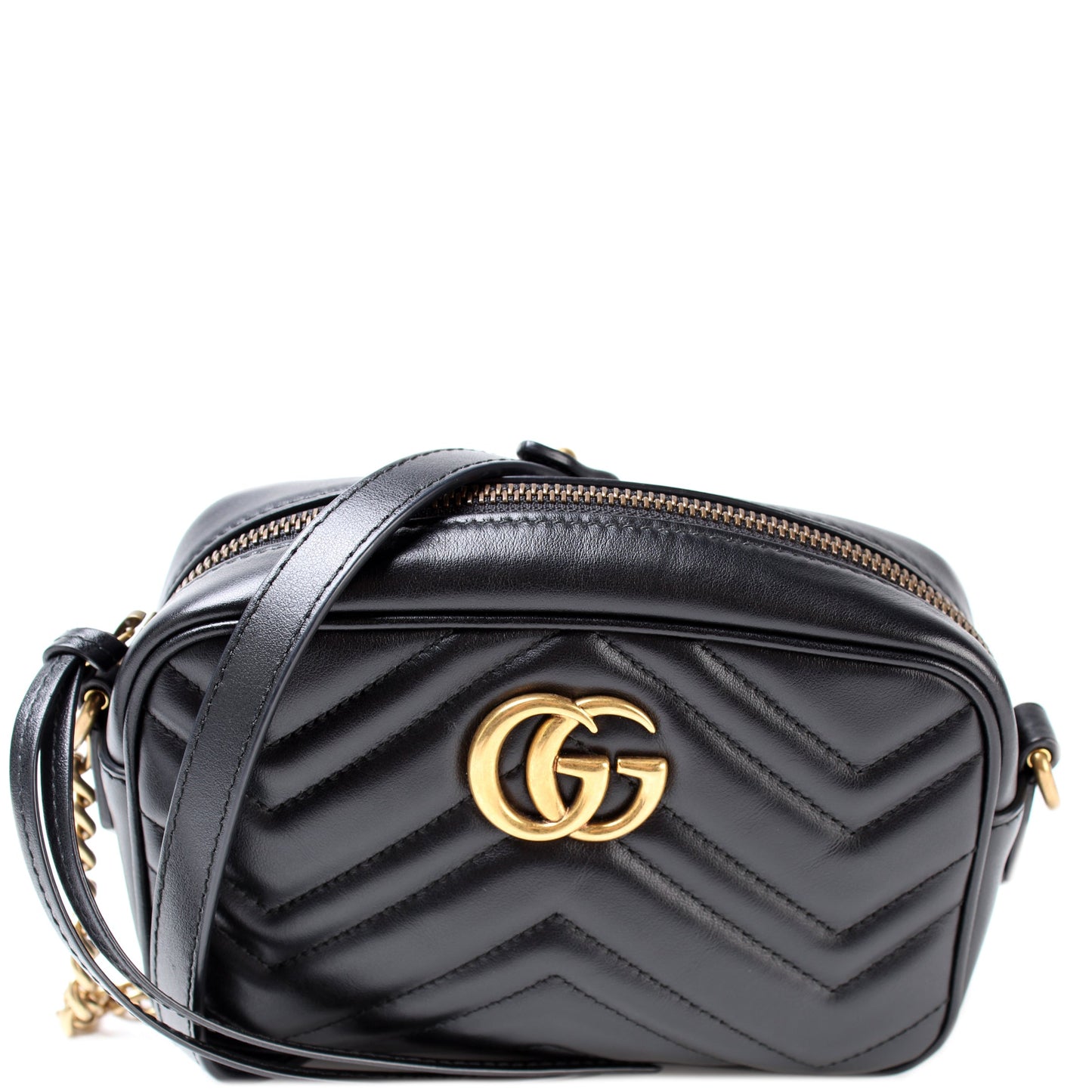 448065 GG Marmont Mini Camera Bag lbcase