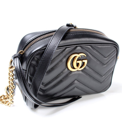 448065 GG Marmont Mini Camera Bag lbcase