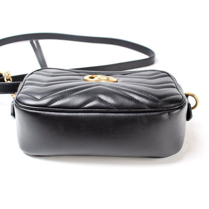 448065 GG Marmont Mini Camera Bag lbcase