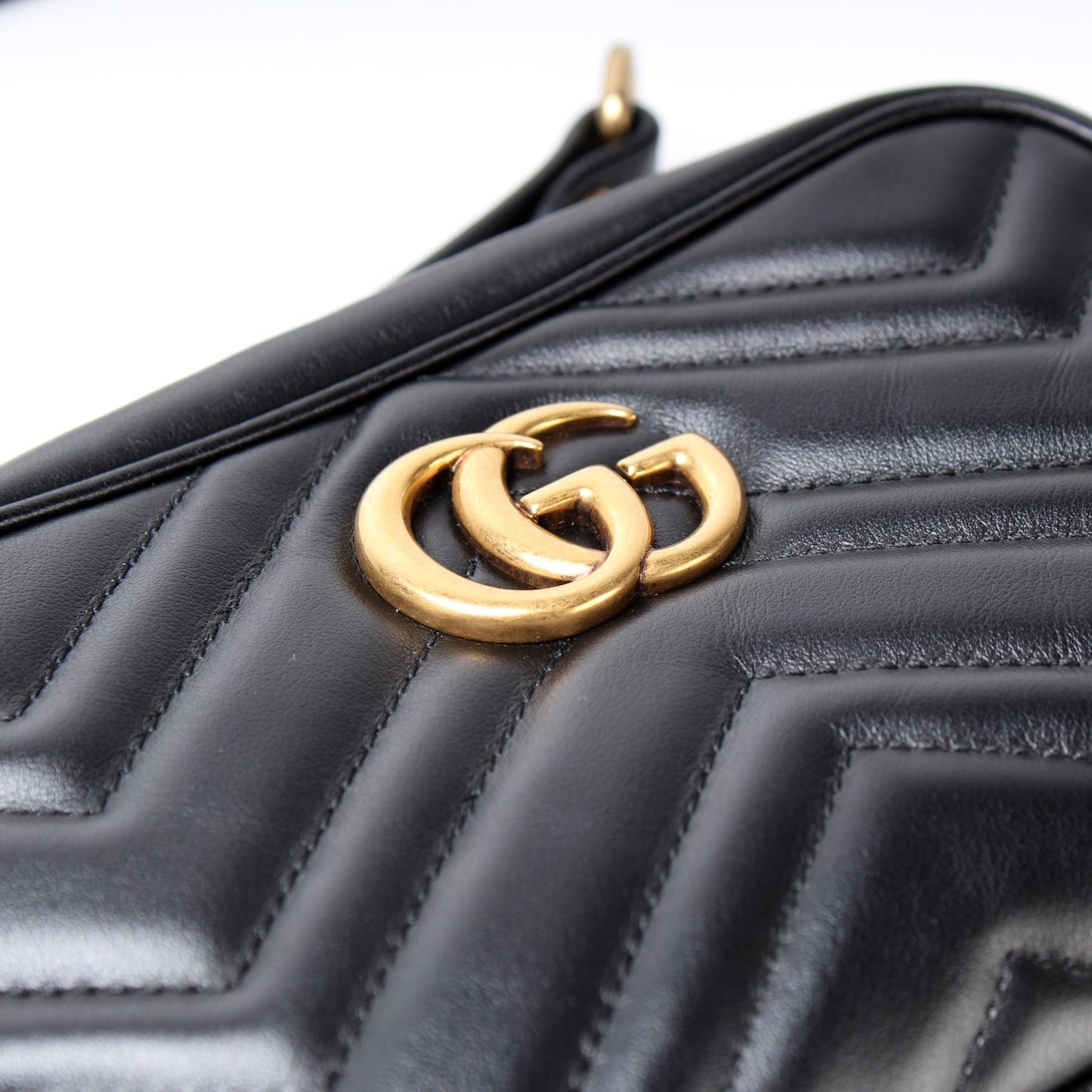448065 GG Marmont Mini Camera Bag lbcase