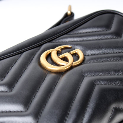 448065 GG Marmont Mini Camera Bag lbcase