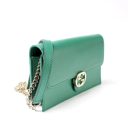 615523 Dollar Calfskin Interlocking WOC lbcase