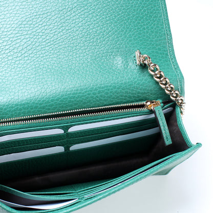 615523 Dollar Calfskin Interlocking WOC lbcase