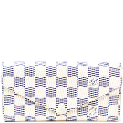 Josephine Wallet Damier Azur