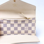 Josephine Wallet Damier Azur
