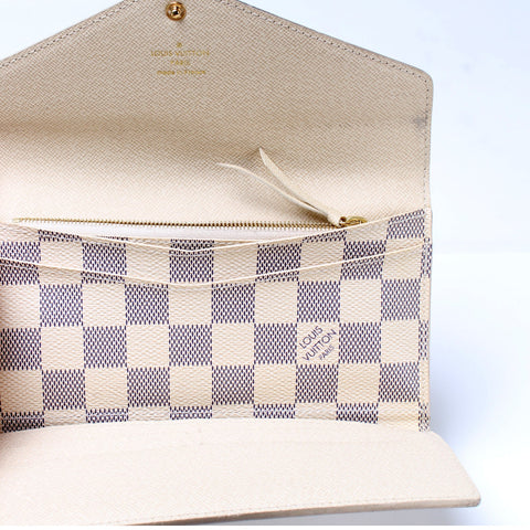 Josephine Wallet Damier Azur