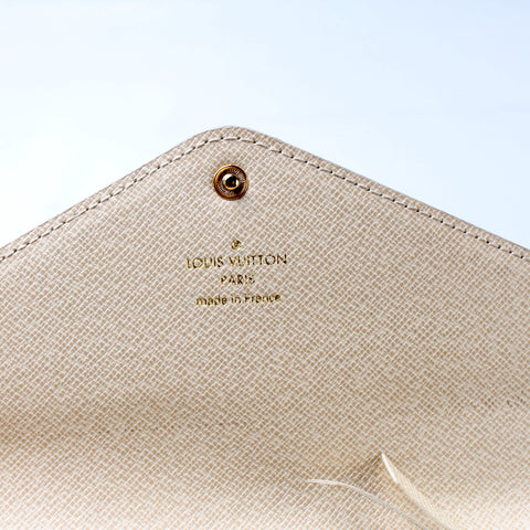 Josephine Wallet Damier Azur
