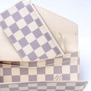 Josephine Wallet Damier Azur