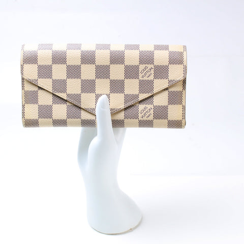 Josephine Wallet Damier Azur
