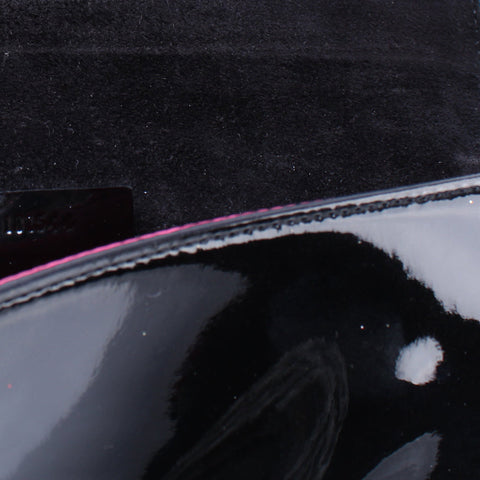 181544 Buckle Clutch Patent Leather