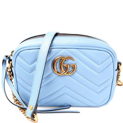 448065 GG Marmont Mini Camera Bag lbcase