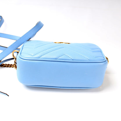 448065 GG Marmont Mini Camera Bag lbcase