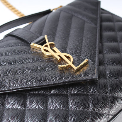 Grain De Monogram Triquilt Medium Satchel 600185