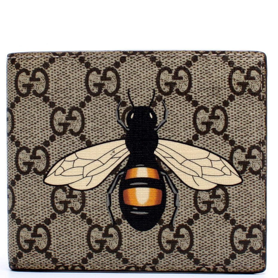 451268 GG Supreme Bee Wallet lbcase