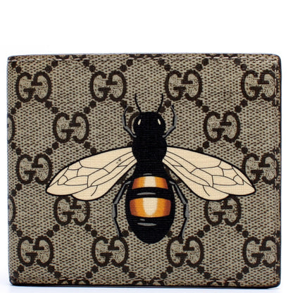 451268 GG Supreme Bee Wallet lbcase