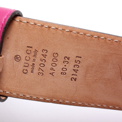 370543 Interlocking GG Belt Size 80/32 lbcase