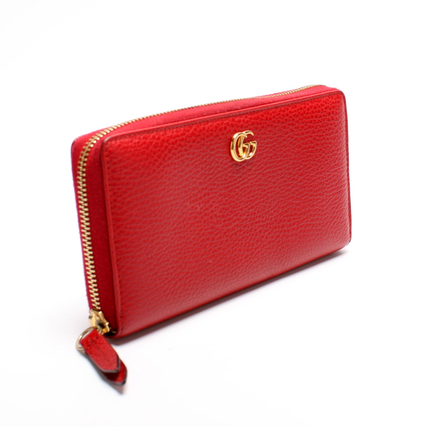 456117 GG Leather Zip Around Wallet lbcase