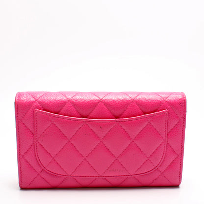 Classic Flap Wallet Caviar