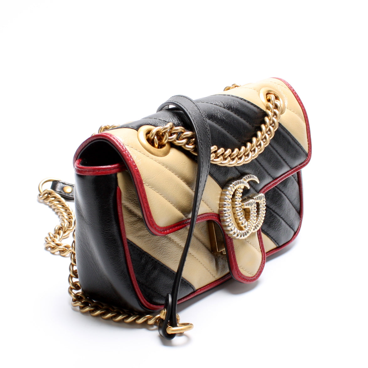 446744 Marmont Shoulder Mini Flap lbcase