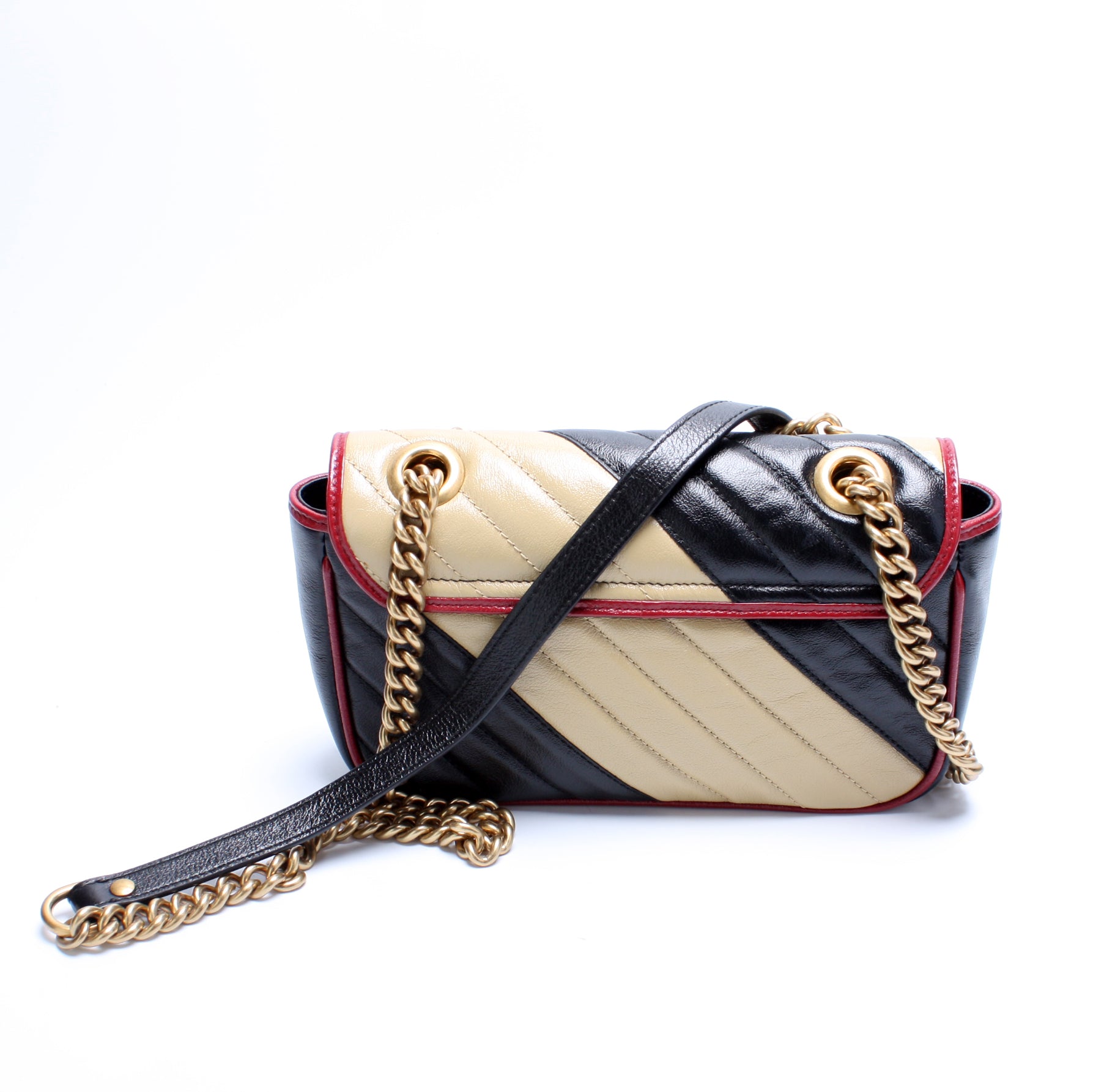 446744 Marmont Shoulder Mini Flap lbcase