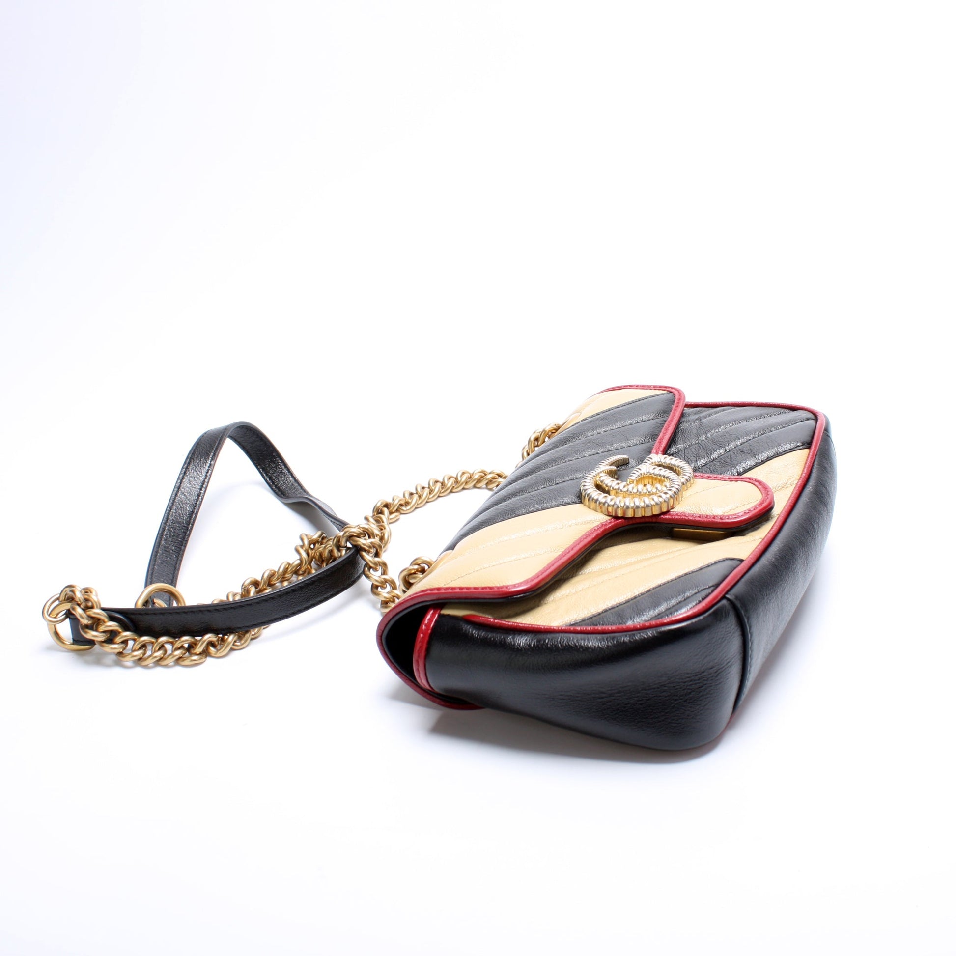 446744 Marmont Shoulder Mini Flap lbcase