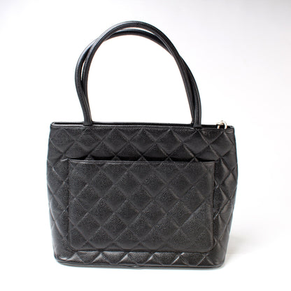 Medallion Tote Caviar