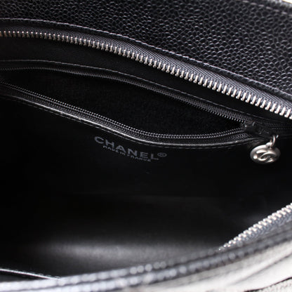 Medallion Tote Caviar
