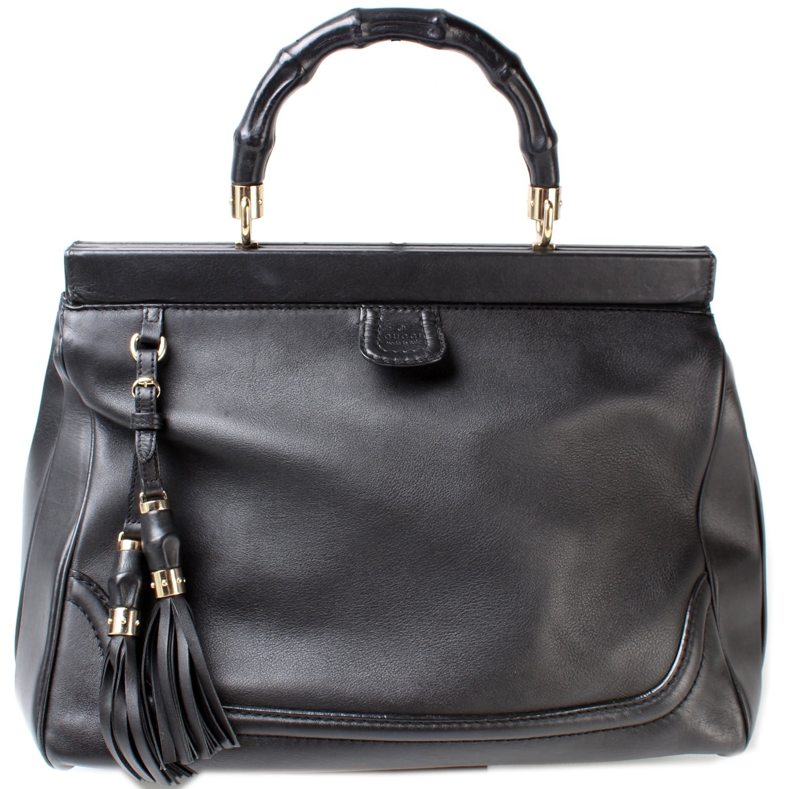 296860 Bold Bamboo Top Handle Bag Medium lbcase