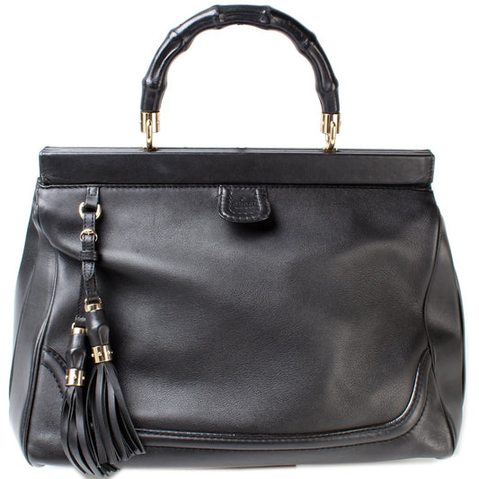 296860 Bold Bamboo Top Handle Bag Medium lbcase