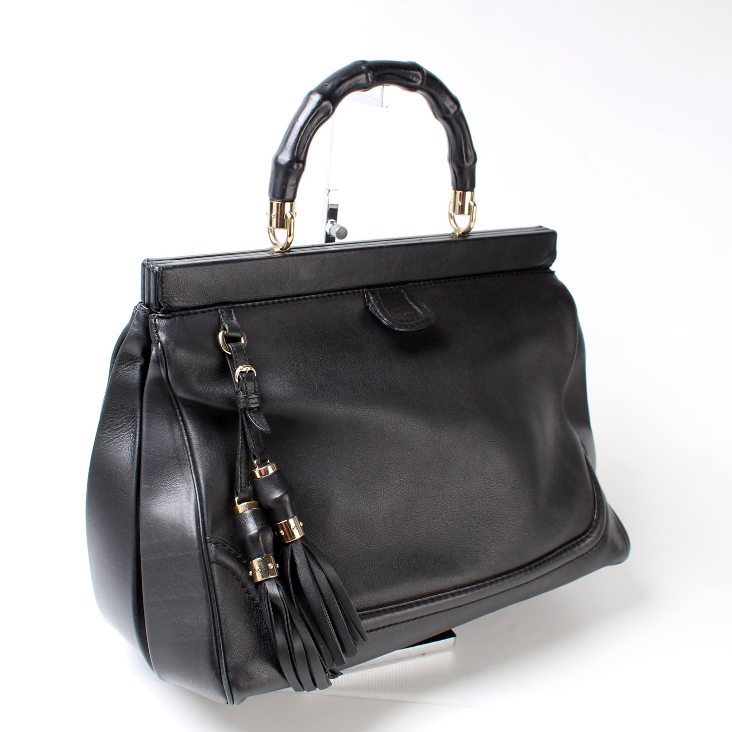 296860 Bold Bamboo Top Handle Bag Medium lbcase