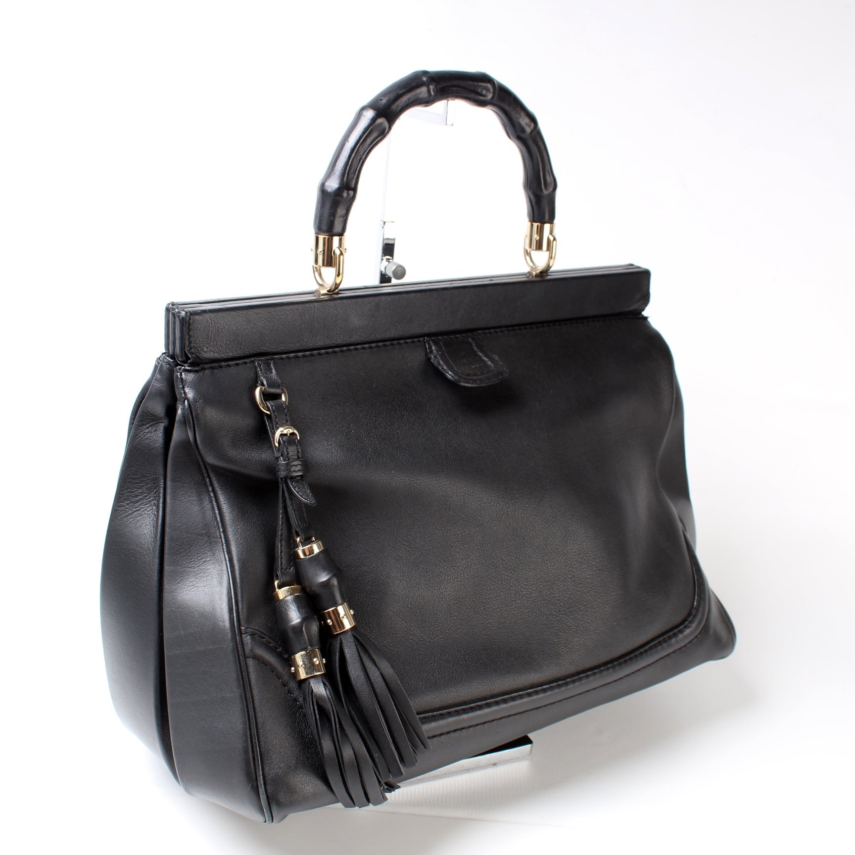 296860 Bold Bamboo Top Handle Bag Medium lbcase