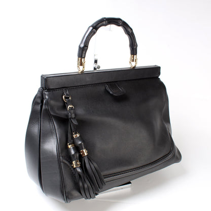 296860 Bold Bamboo Top Handle Bag Medium lbcase