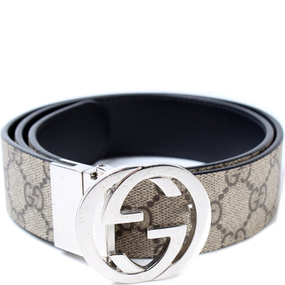 473030 GG Supreme Reversible Belt Size 80/32