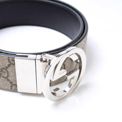 473030 GG Supreme Reversible Belt Size 80/32