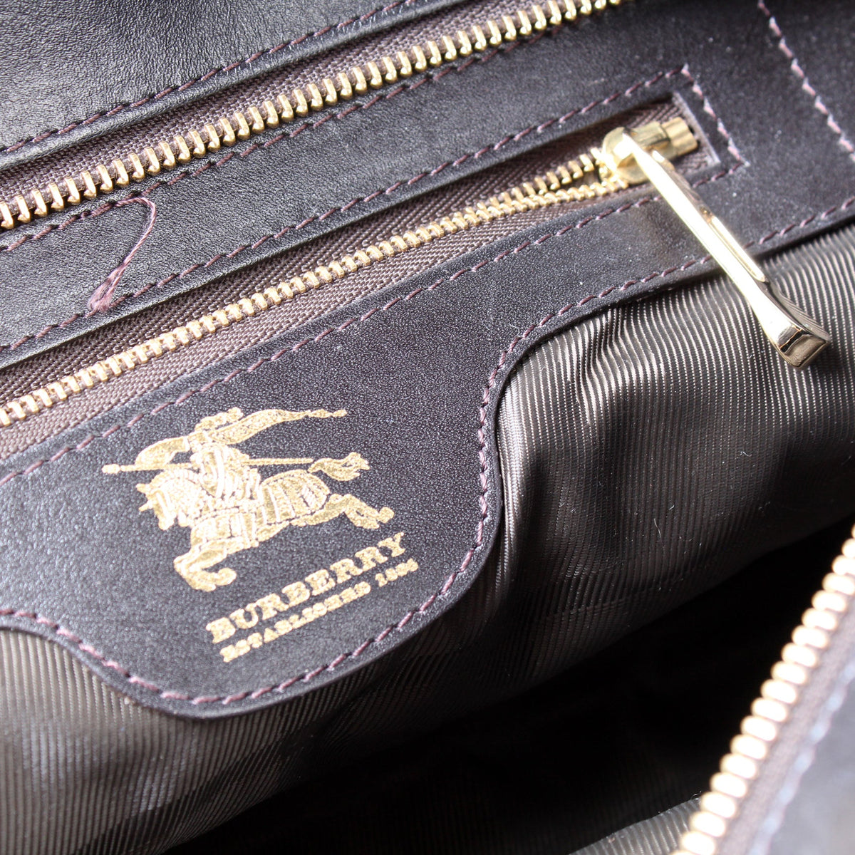 Manor Satchel Quilted Calfskin Large