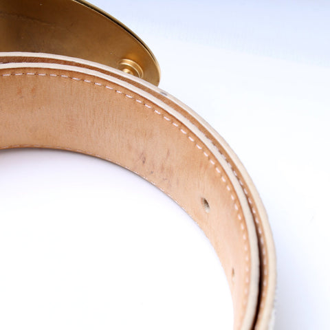 Voyage Buckle Damier Azur Belt Size 80/32