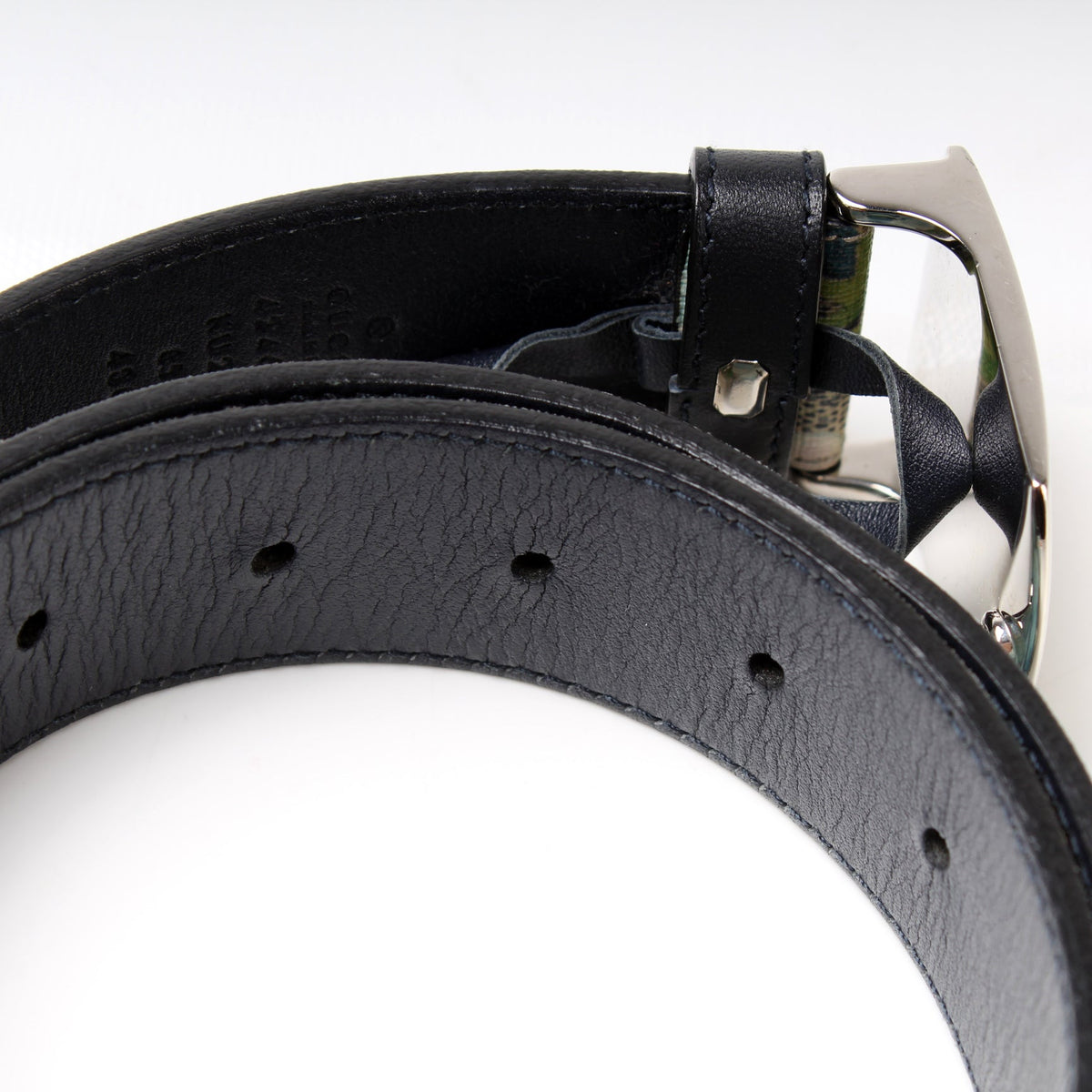 424674 GG Supreme Blooms Belt Size 85/34 lbcase