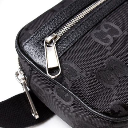 631341 Off The Grid Nylon Logo Belt Bag lbcase