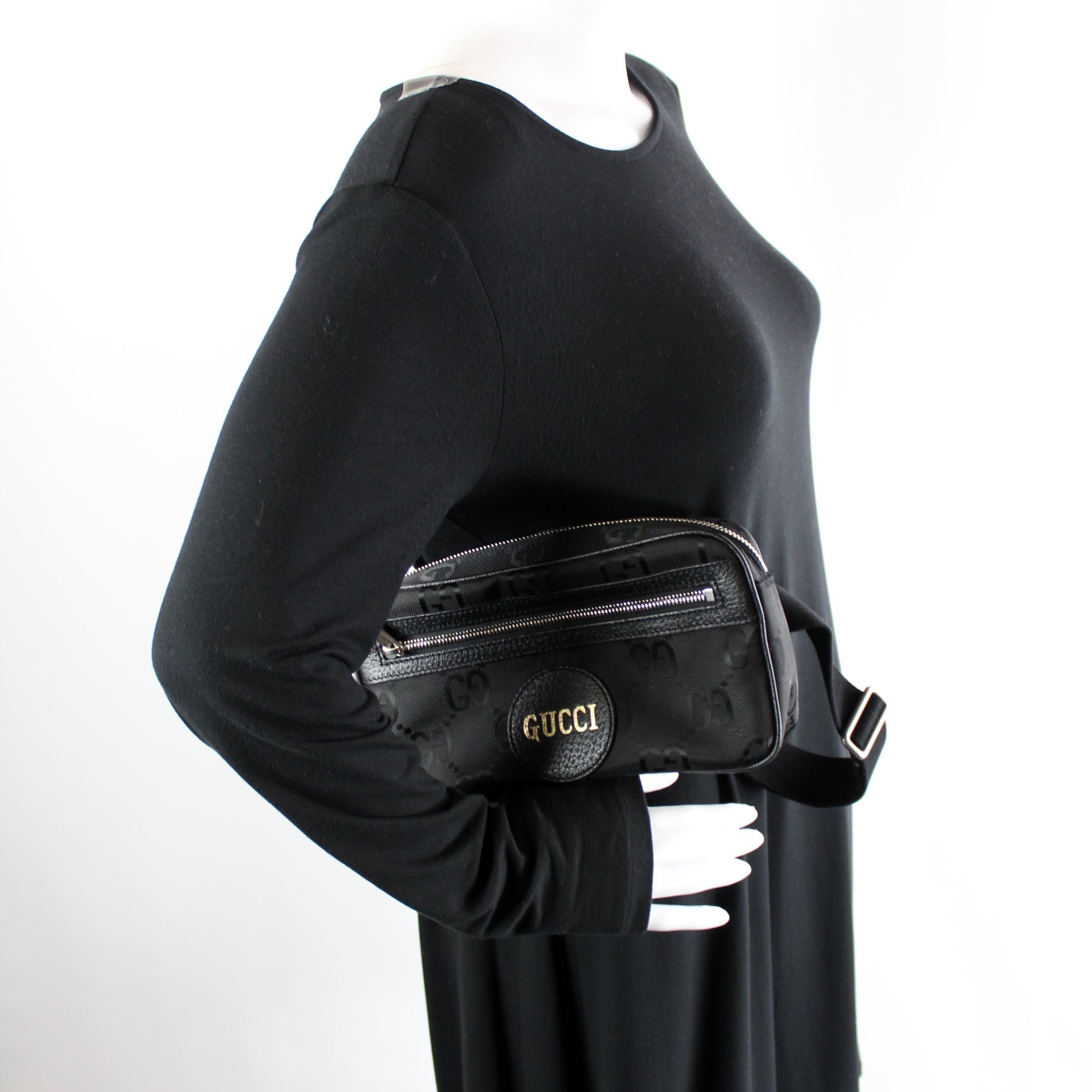 631341 Off The Grid Nylon Logo Belt Bag lbcase