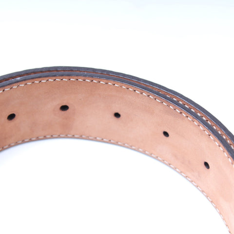 114876 Interlocking GG Leather Belt Size 80/32