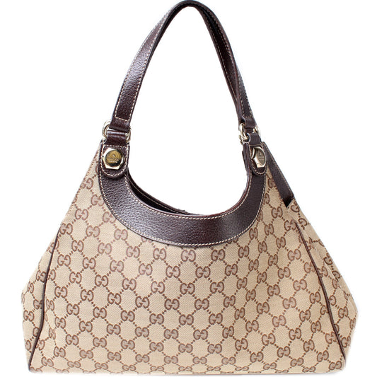 154982 GG Canvas Charmy Shoulder Bag lbcase