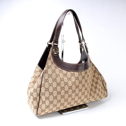 154982 GG Canvas Charmy Shoulder Bag lbcase