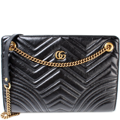 524592 GG Marmont Slim Shoulder Bag lbcase